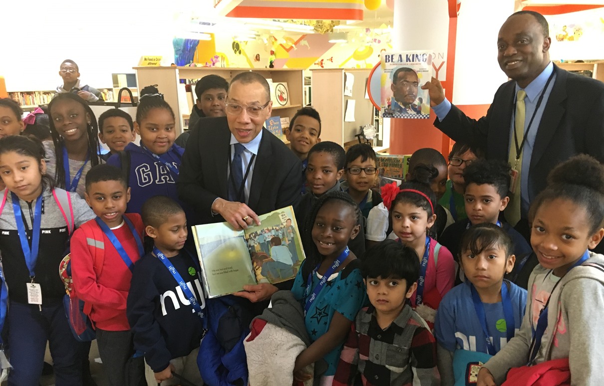 Our special storytime in honor of Dr. Martin Luther King, Jr. at the Children's Library Discovery Center on April 4, 2018.