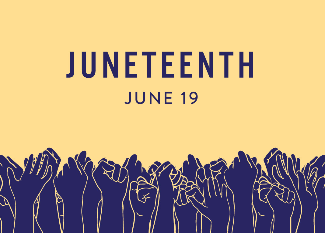 Raised Hands for Juneteenth