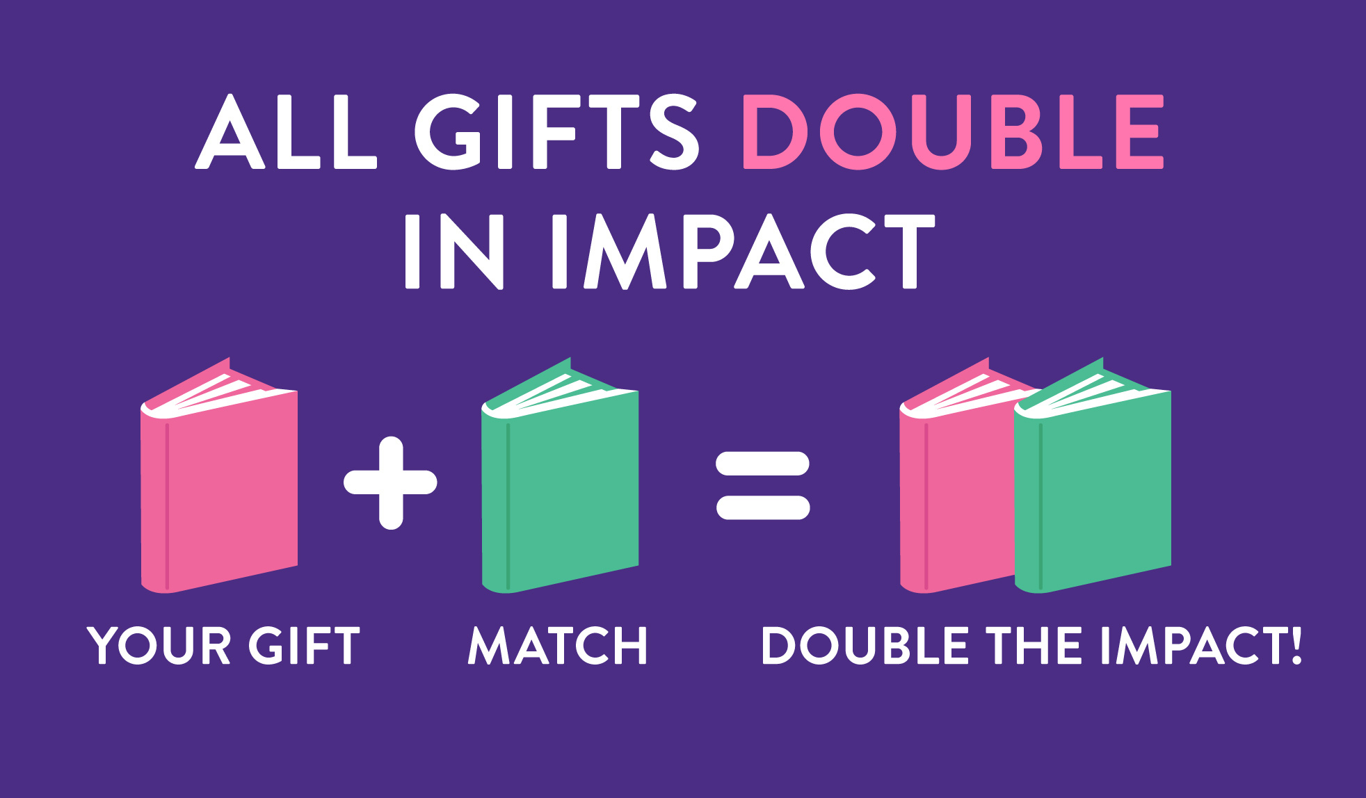 Your donation to the Library will be matched through July 31st!
