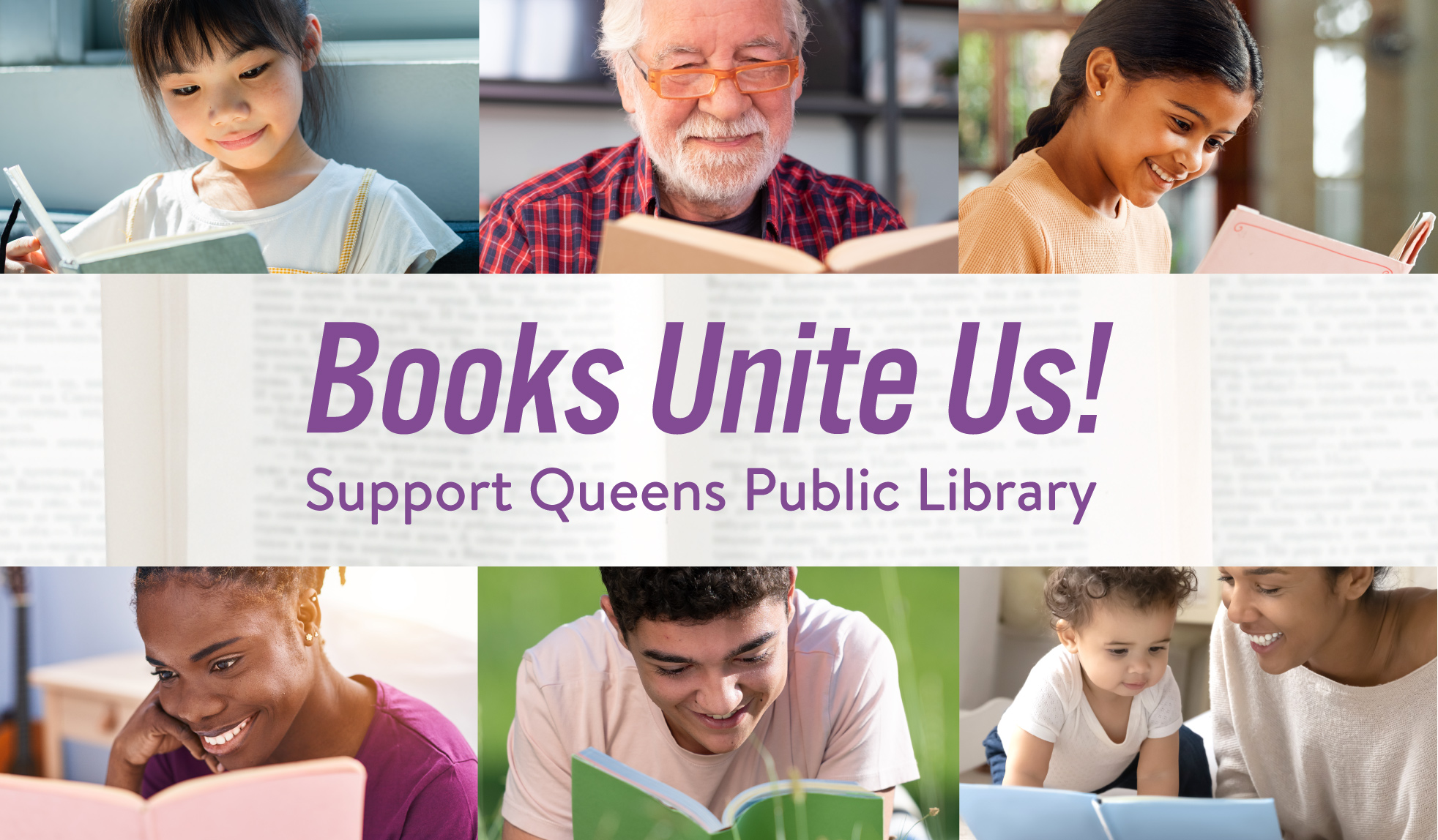 Strengthen our collections, services and programs so everyone can feel welcome and seen at Queens Public Library!