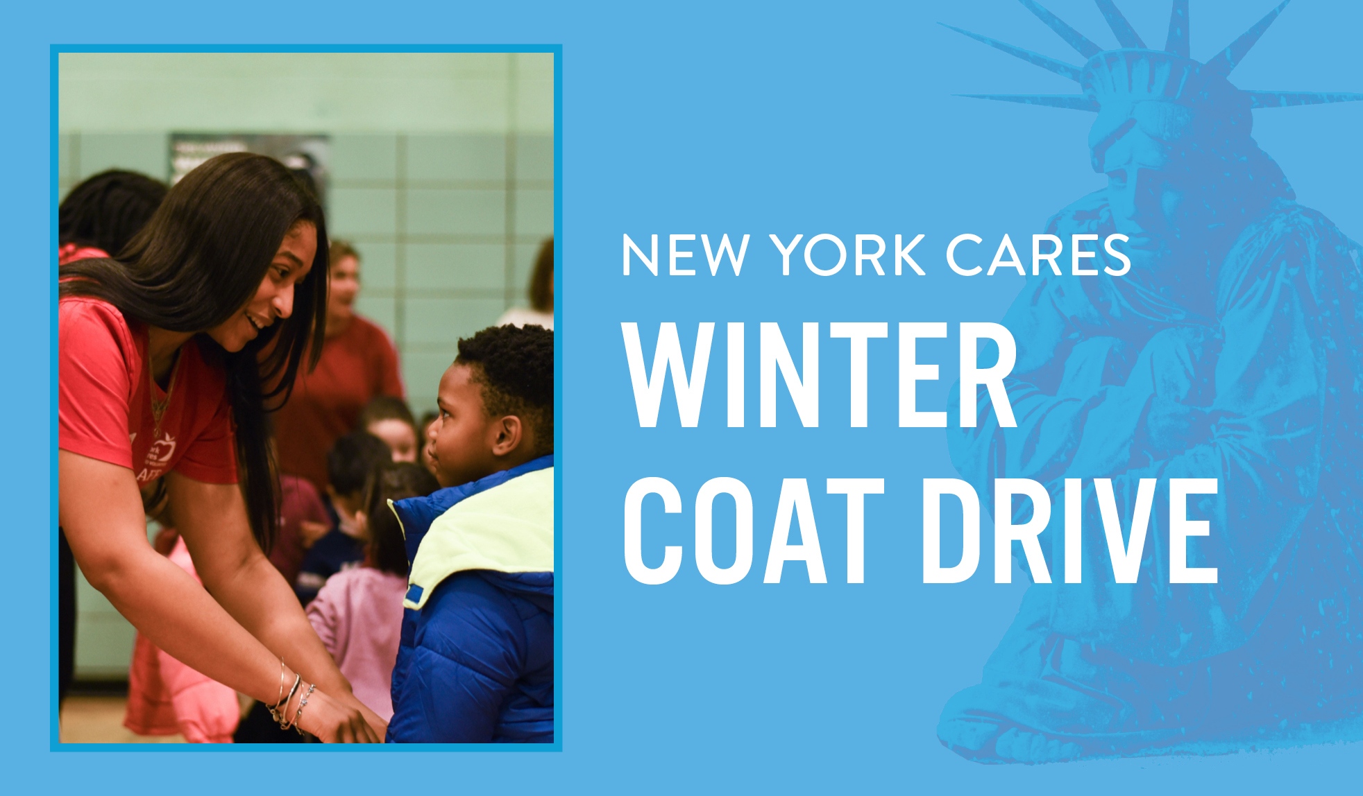 You can donate new and gently used winter coats for children and adults at 14 QPL locations.