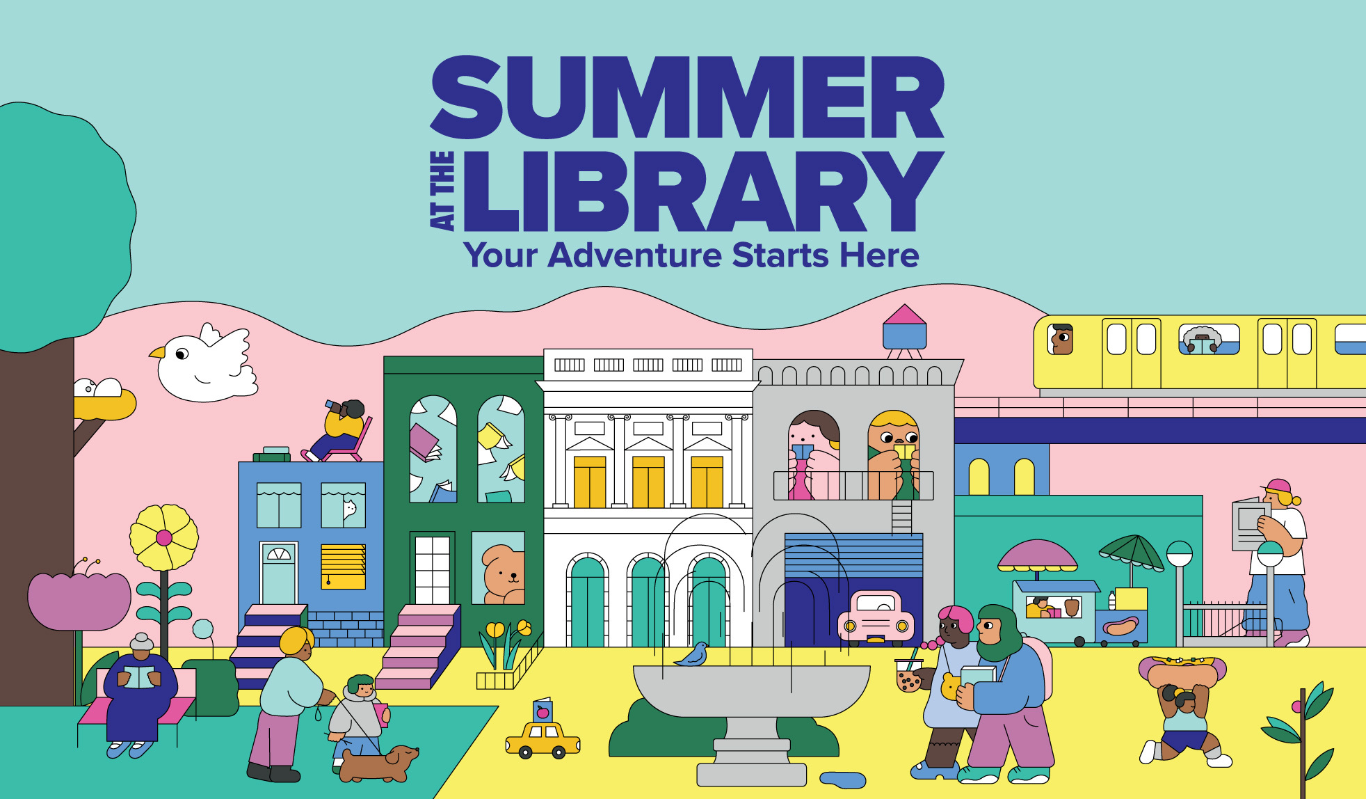 Summer Reading at QPL includes a wide range of books, resources, and activities for kids and adults!
